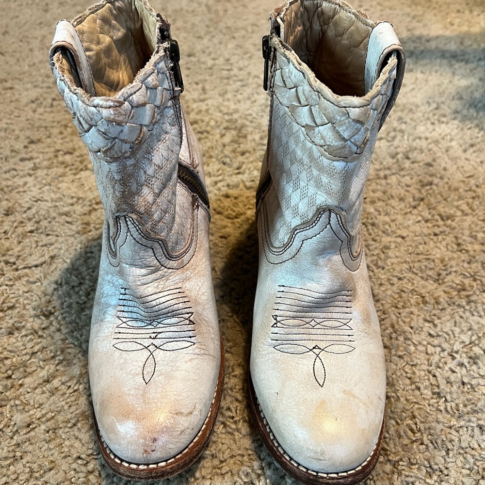 Bed Stu Western Booties